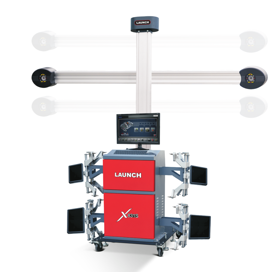 Wheel Alignment Machine - LAUN CH Turntable 3D Hochpräzise Auto-Reparatur-Rad-Ausrichtungsmaschine