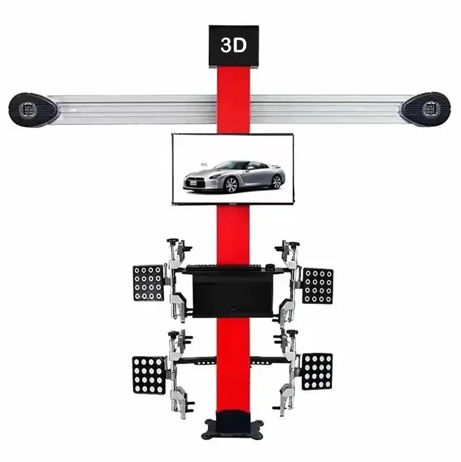 -Vollständiger Satz 3D-Radausr – Wheel Alignment Machine Bewertung und Preis