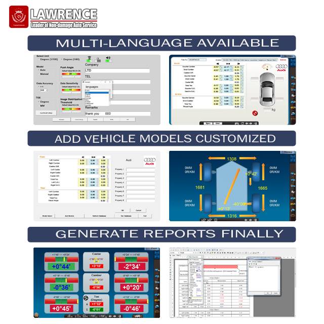 Manuelle 3D-Achsmessanlage für – Wheel Alignment Machine Bewertung und Preis